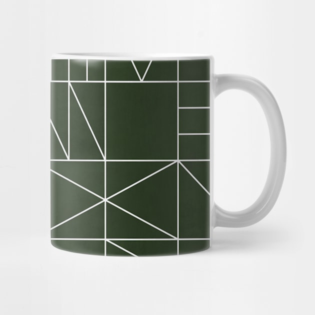 My Favorite Geometric Patterns No.6 - Deep Green by ZoltanRatko